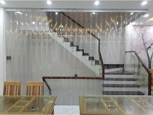 Rèm nhựa dẻo ngăn phòng lạnh cho kho thực phẩm
