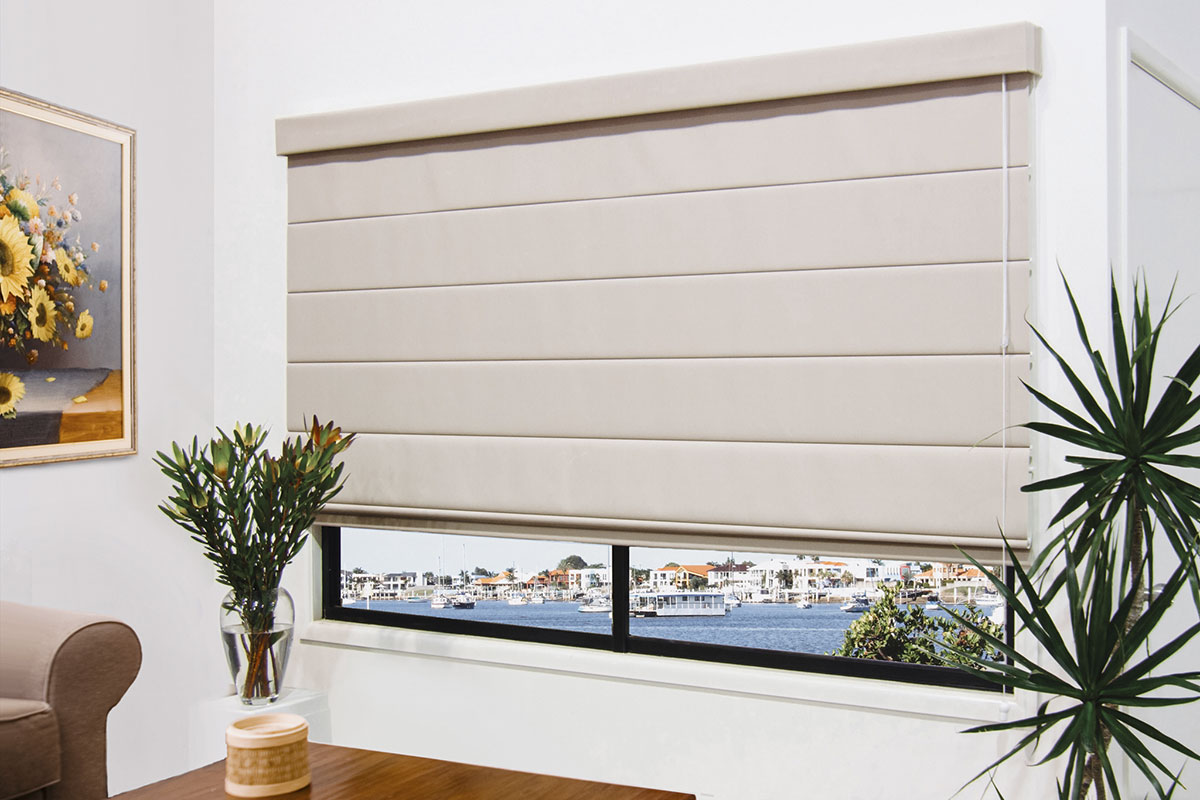 Rèm roman Hàn Quốc thiết kế đơn giản