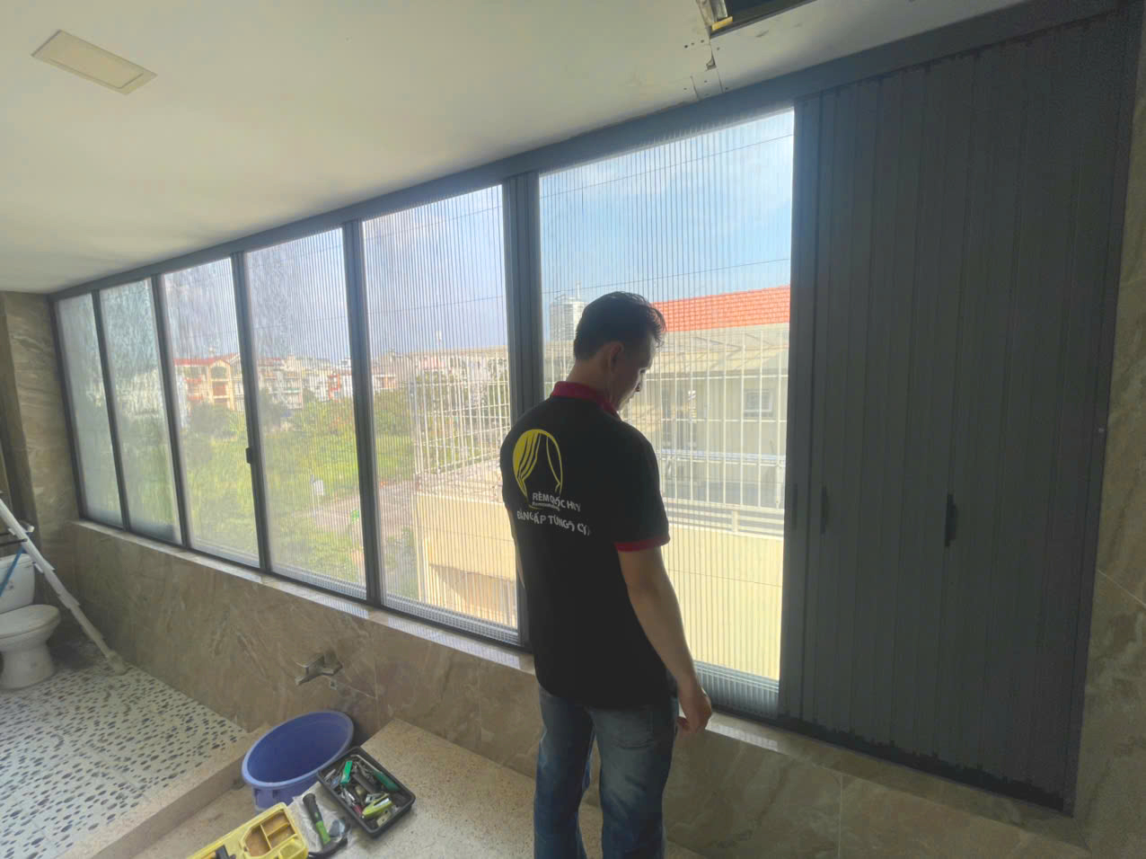 Rèm tổ ong có khả năng ngăn lạnh thực tế