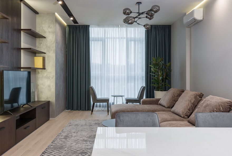 Rèm vải đẹp hiện đại chất liệu cao cấp, bền đẹp