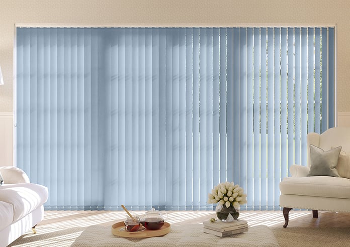 Rèm xếp đứng điều chỉnh ánh sáng linh hoạt