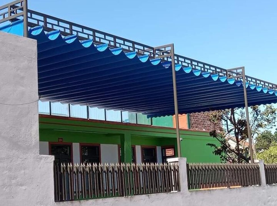 Thi công mái che nắng ngoài trời chống tia UV, bảo vệ không gian sinh hoạt