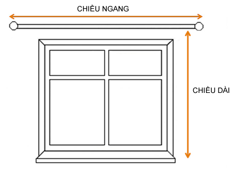 Khoảng cách rèm cửa với đất bao nhiêu là phù hợp