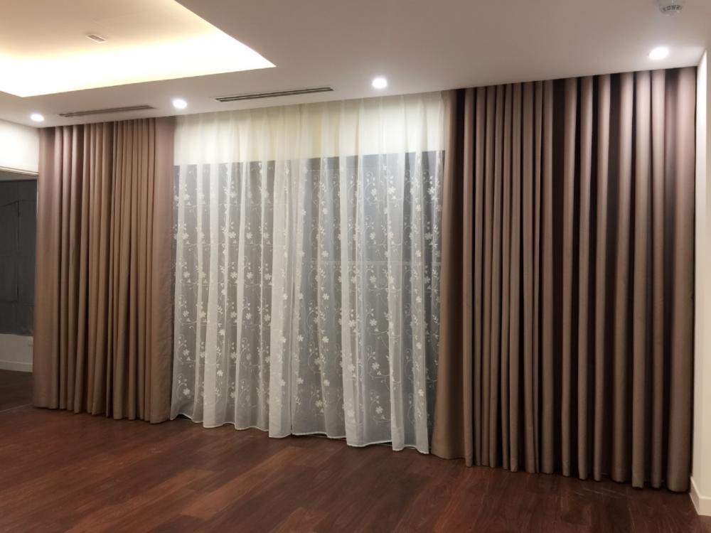 những mẫu rèm 2 lớp đẹp cho phòng khách rộng