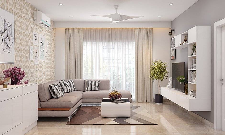 Chọn rèm cửa hợp màu tường trắng tạo không gian hài hòa
