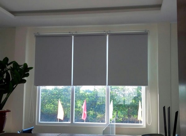 Hình ảnh rèm kéo đơn giản phong cách tối giản