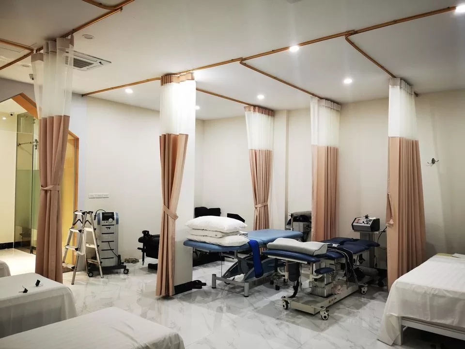 Rèm giường bệnh chia không gian phòng bệnh viện