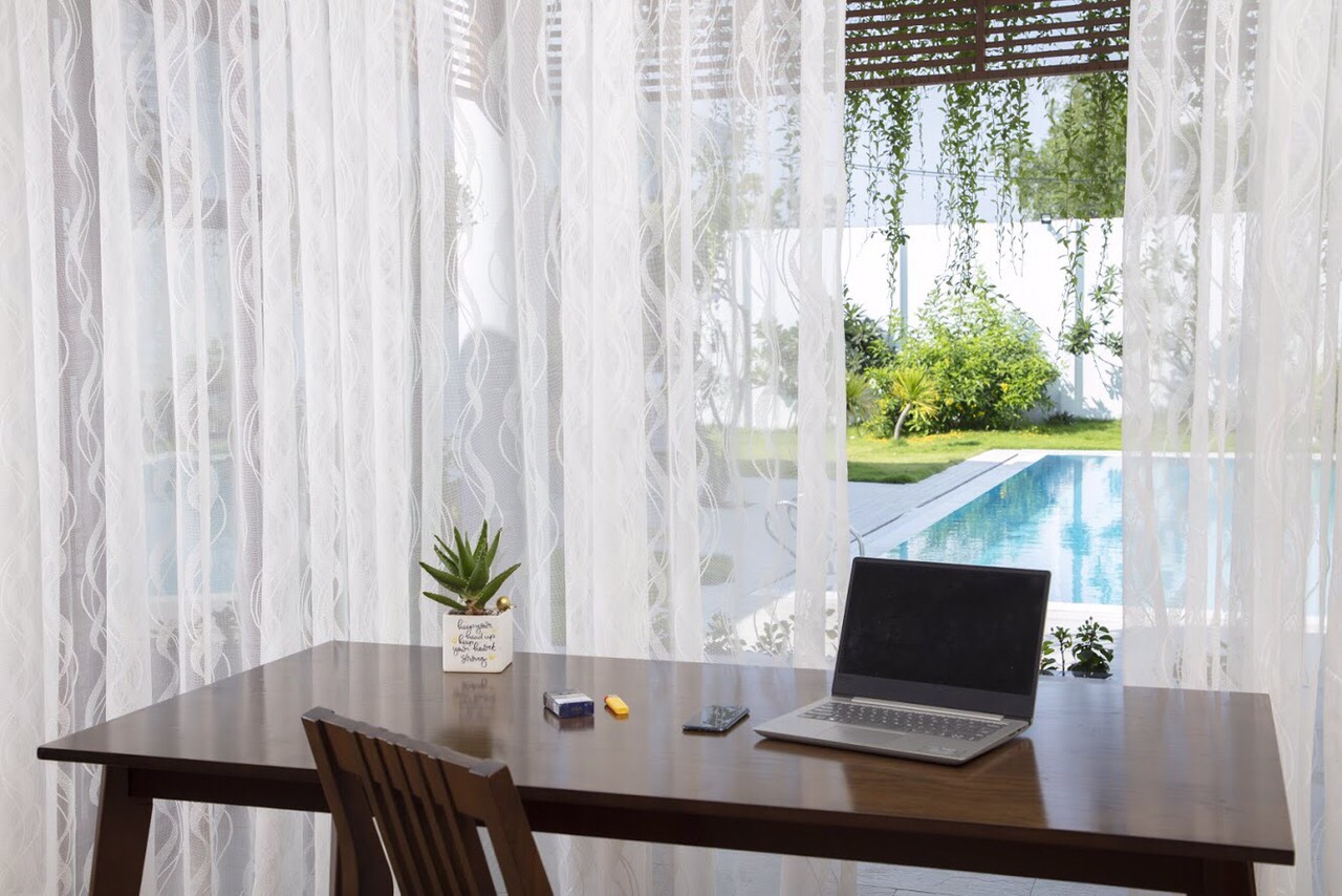 Thiết kế màn vải trang trí cao cấp tạo điểm nhấn nội thất