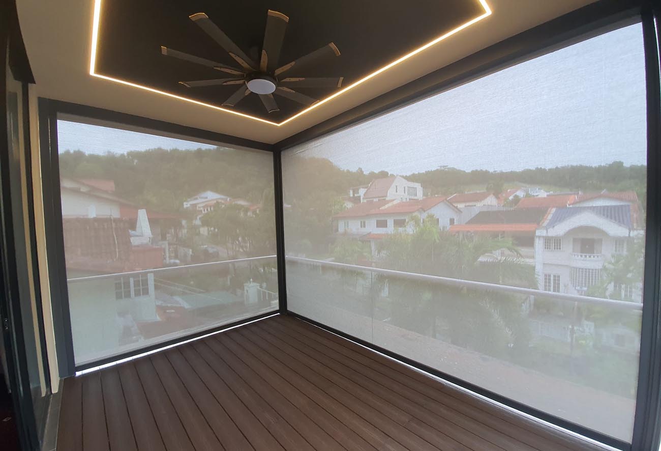 Dịch vụ lắp đặt rèm cuốn cao cấp tại nhà ở TP.HCM