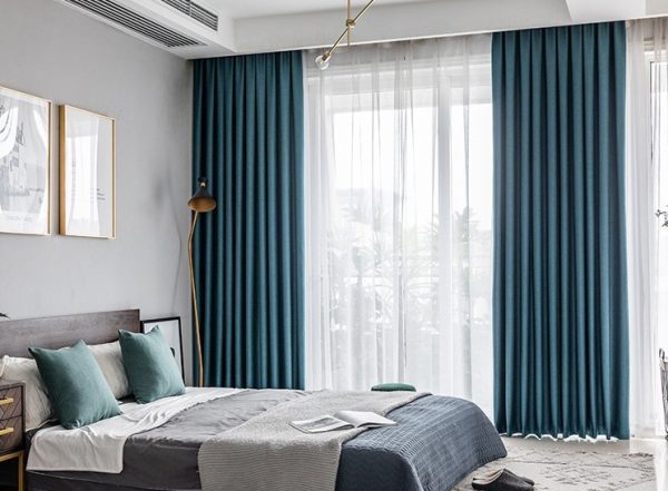 Mẫu rèm 2 lớp cao cấp cản sáng 100% tạo không gian nghỉ ngơi yên tĩnh