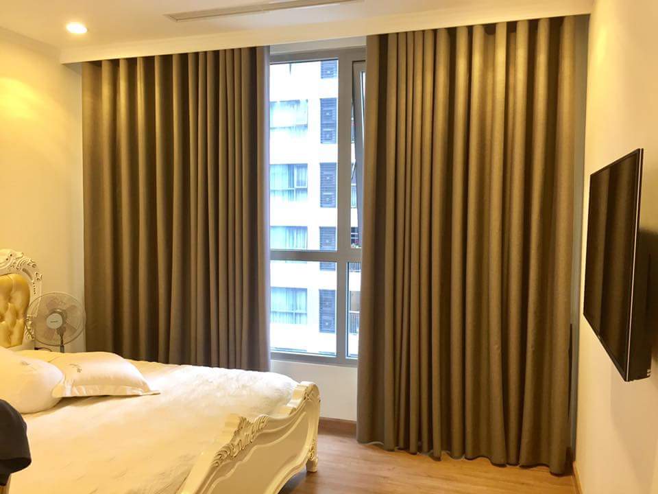 Mẫu rèm cửa đẹp phù hợp cách chọn theo màu sơn tường