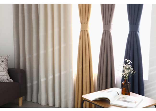 Những chất liệu vải cho rèm cửa phòng khách cao cấp