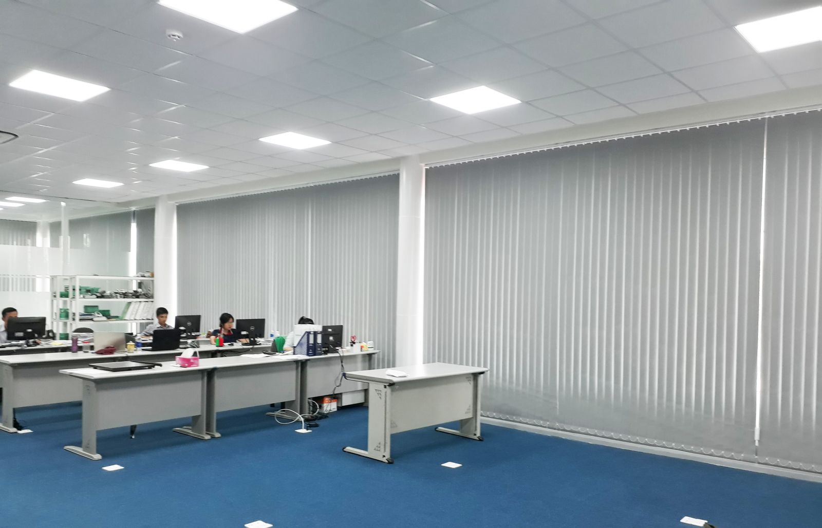 Rèm vải văn phòng cao cấp tạo cảm giác chuyên nghiệp