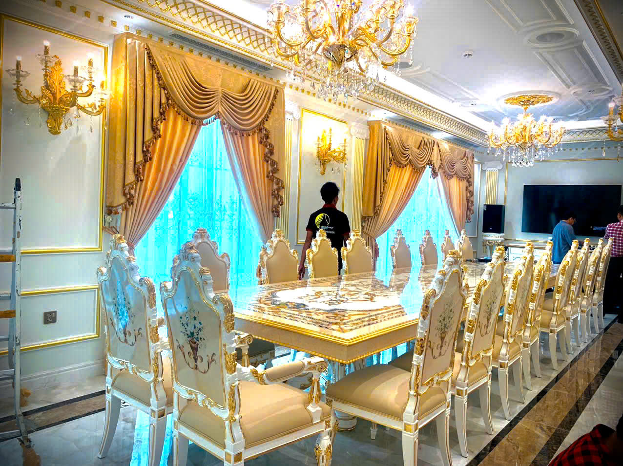 Giặt rèm vải cao cấp giúp giữ màu bền lâu