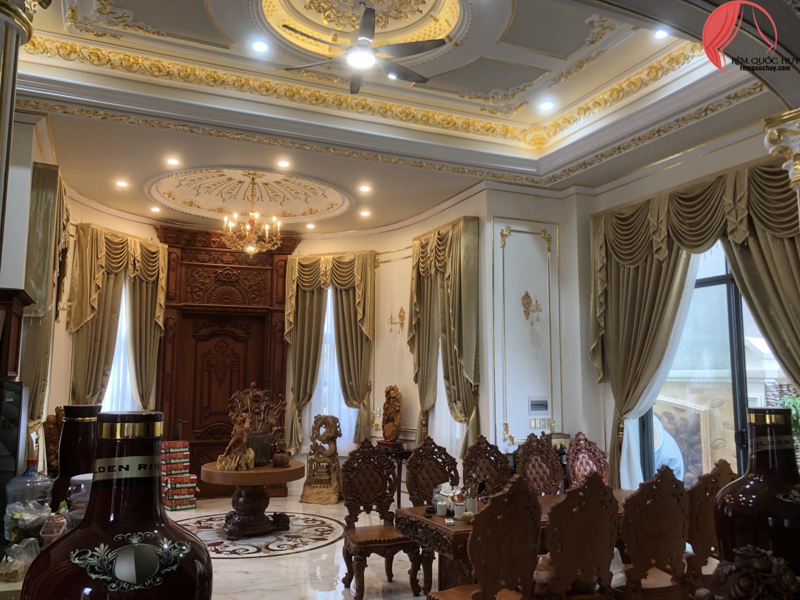 Dịch vụ rèm vải may đo trọn gói theo yêu cầu chất lượng cao