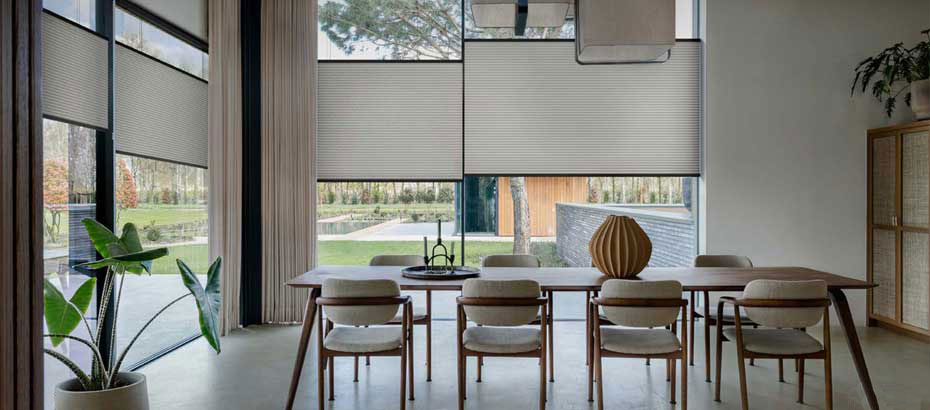 Hệ thống rèm tổ ong tự động lắp đặt tại Đồng Nai tiện nghi