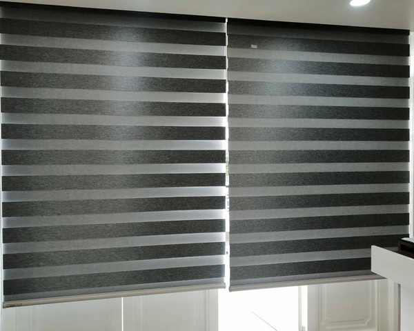 Hình rèm cầu vồng cho nhà hàng – quán cafe phong cách hiện đại