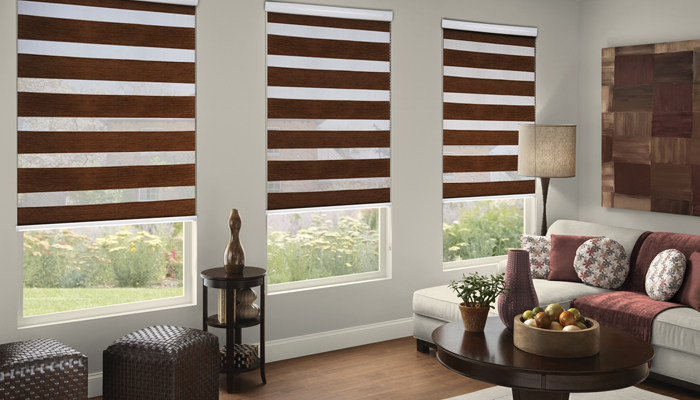 Hình rèm cầu vồng cho phòng khách sang trọng phong cách hiện đại