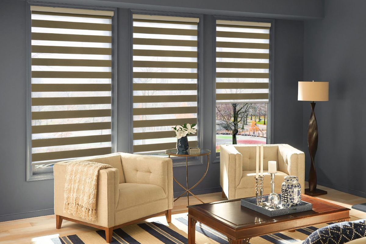 Mẫu rèm cầu vồng cho ban công và logia cản UV