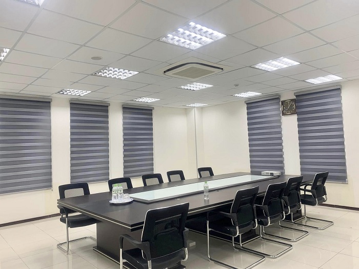 Mẫu rèm cầu vồng cho trường học và bệnh viện ánh sáng dịu mắt