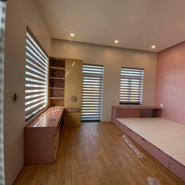 Mẫu rèm cầu vồng chống nóng giảm nhiệt độ trong phòng