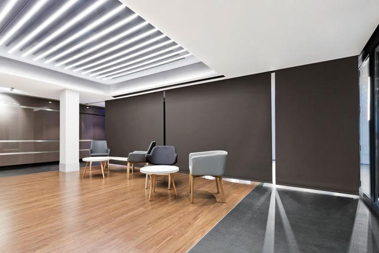 Mẫu rèm văn phòng thân thiện môi trường hiện đại