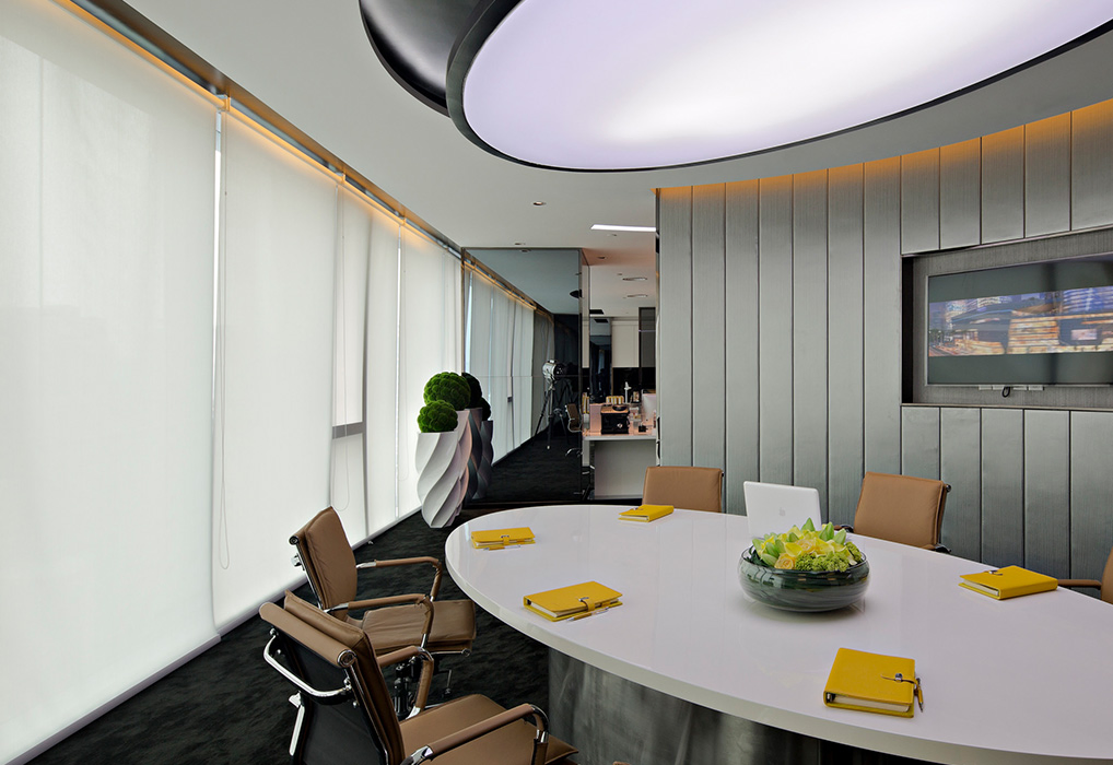 Mẫu rèm văn phòng tiết kiệm năng lượng điều hòa cho doanh nghiệp