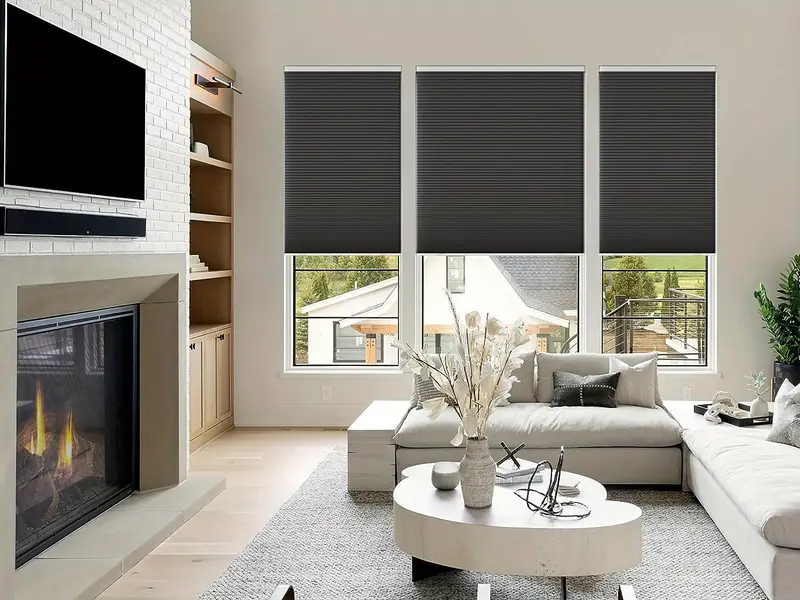 Rèm tổ ong cao cấp giữ nhiệt, tiết kiệm năng lượng mùa đông