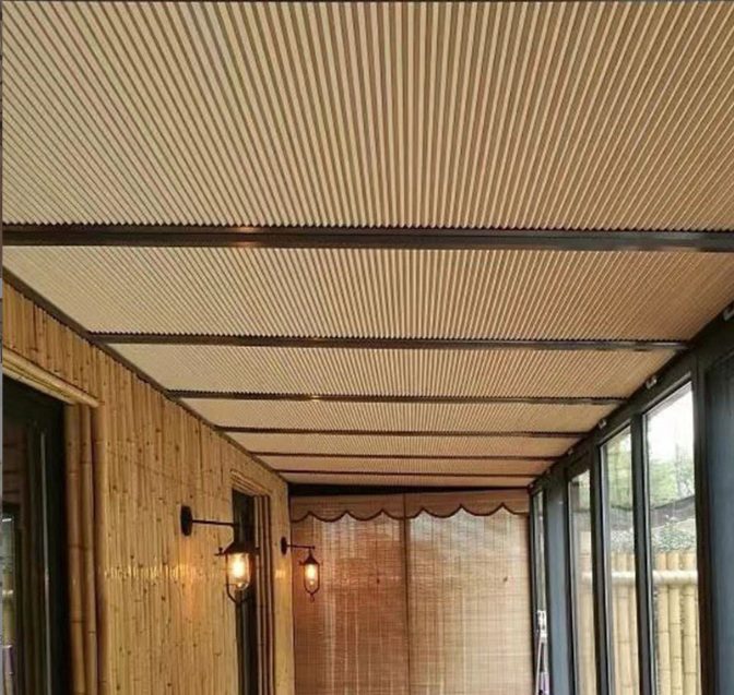 Rèm tổ ong chống nắng mái kính cho không gian mát mẻ tự nhiên