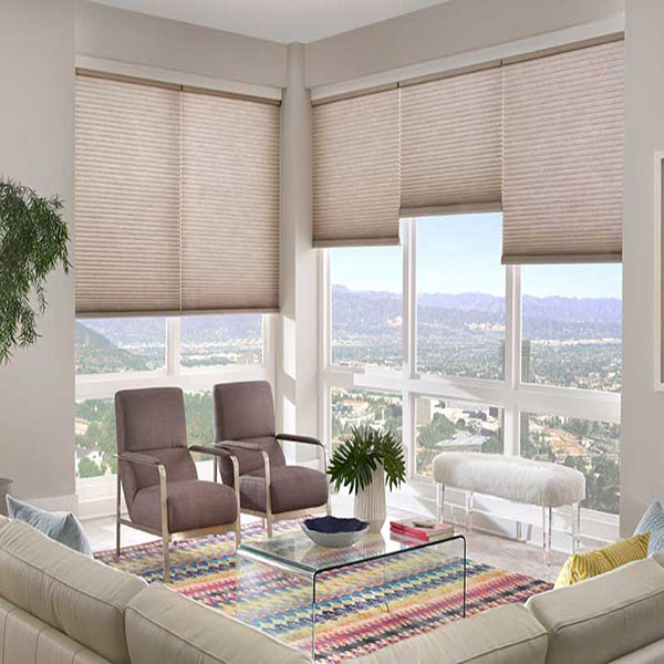 Rèm tổ ong hai lớp tiện lợi, bảo vệ nội thất khỏi ánh nắng