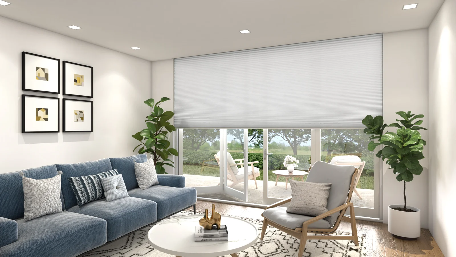 Rèm tổ ong hiện đại mang đến không gian sống tiện nghi đẳng cấp