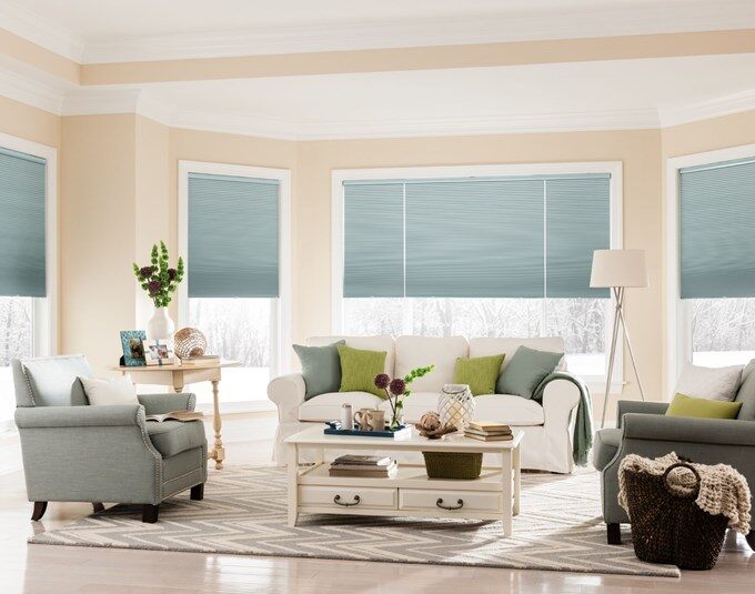 Rèm tổ ong ngăn tia UV giúp nội thất bền đẹp lâu dài