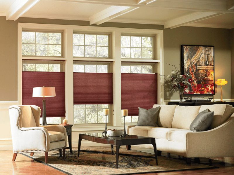 Rèm tổ ong nhập khẩu cao cấp cho không gian sang trọng