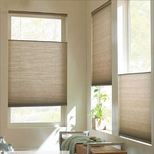 Rèm tổ ong tự động an toàn phù hợp gia đình có trẻ