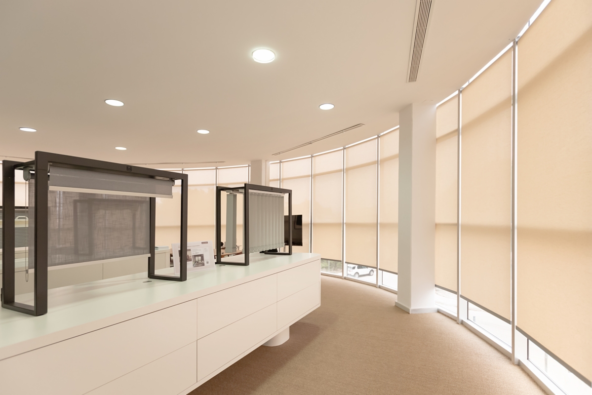 Rèm văn phòng phù hợp coworking space đa phong cách