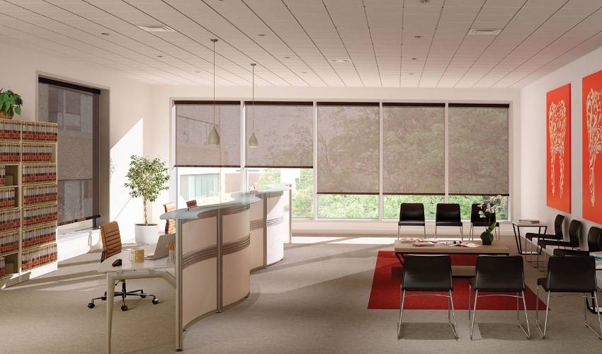 Rèm văn phòng studio sáng tạo kiểm soát ánh sáng tốt