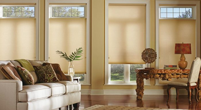 Thiết kế rèm tổ ong tiết kiệm năng lượng