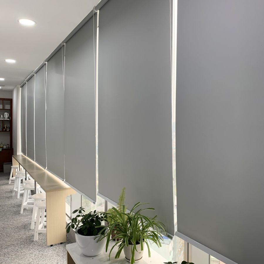 hình ảnh rèm văn phòng cách nhiệt hiệu quả giảm nóng mùa hè