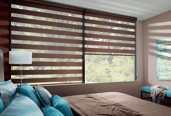 rèm cầu vồng hai lớp lọc sáng và chống tia cực tím tối ưu