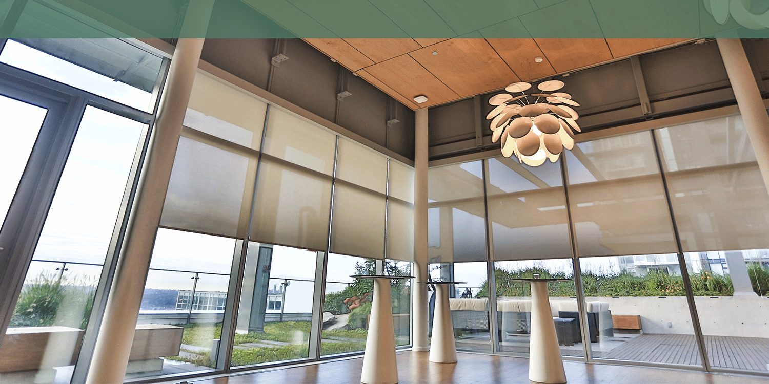 rèm văn phòng tone màu trung tính chuyên nghiệp cho doanh nghiệp