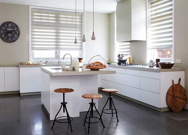 Rèm cửa sổ bếp đẹp nhỏ gọn