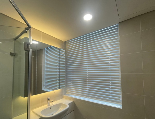 Rèm sáo nhôm không kẹt dây thiết kế chống rối