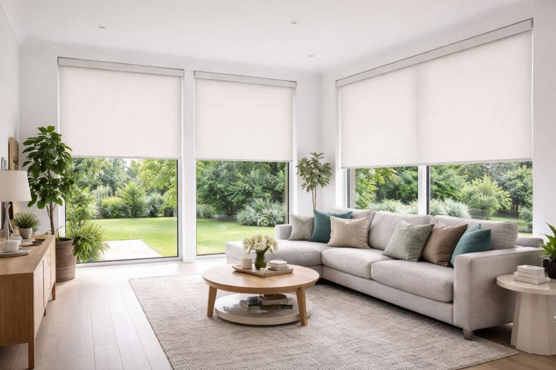 mẫu rèm cuốn chống nóng nhà kính dùng cho xưởng và nhà vườn