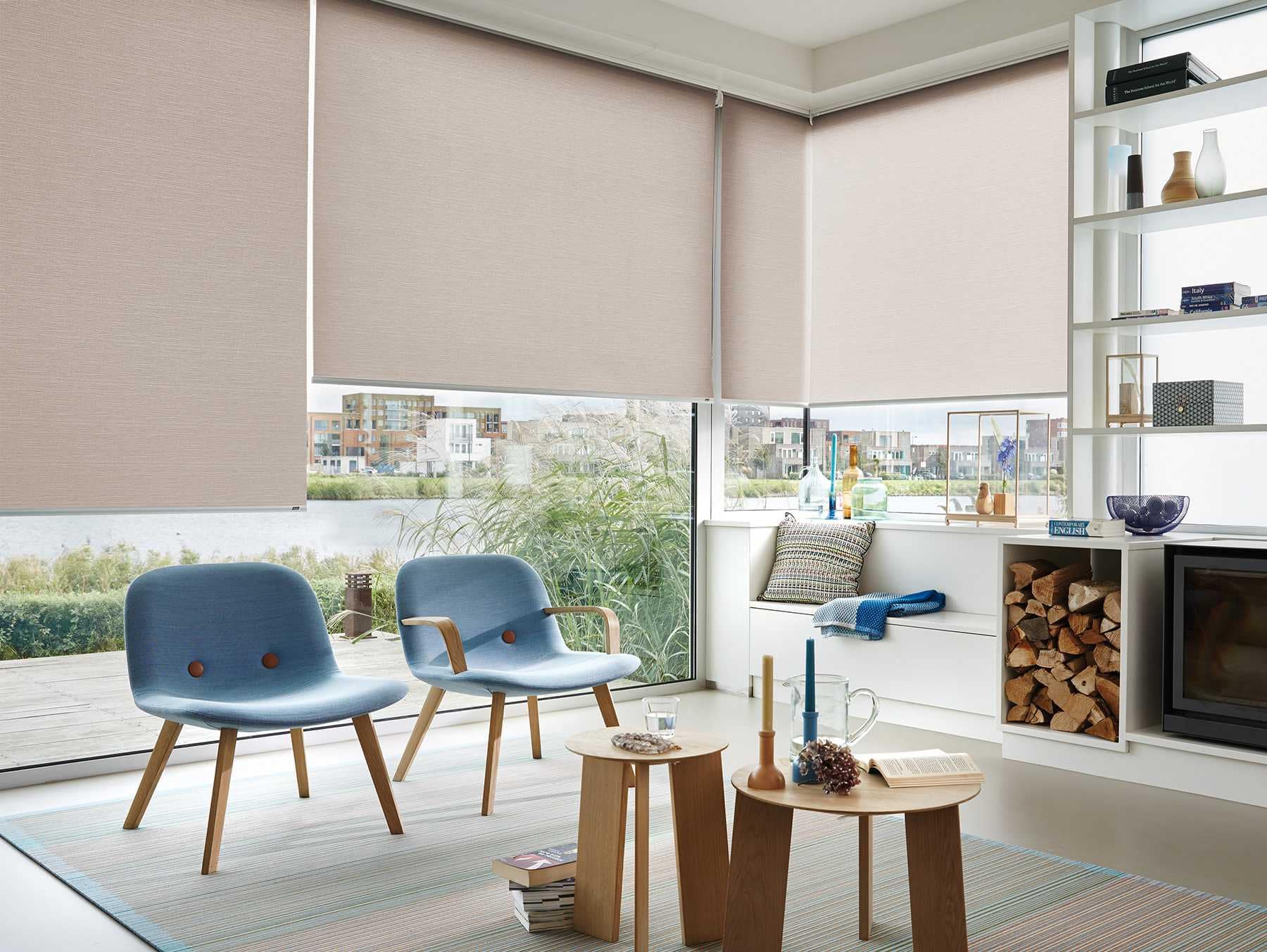 rèm cửa sổ đẹp cao cấp vải nhập khẩu sang trọng