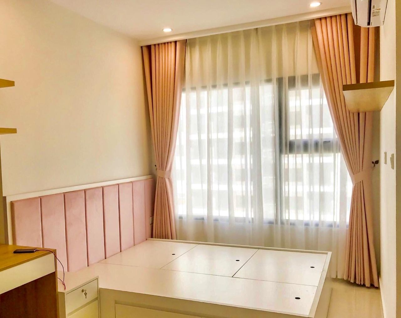 rèm cửa sổ đẹp chung cư gọn nhẹ thẩm mỹ cao