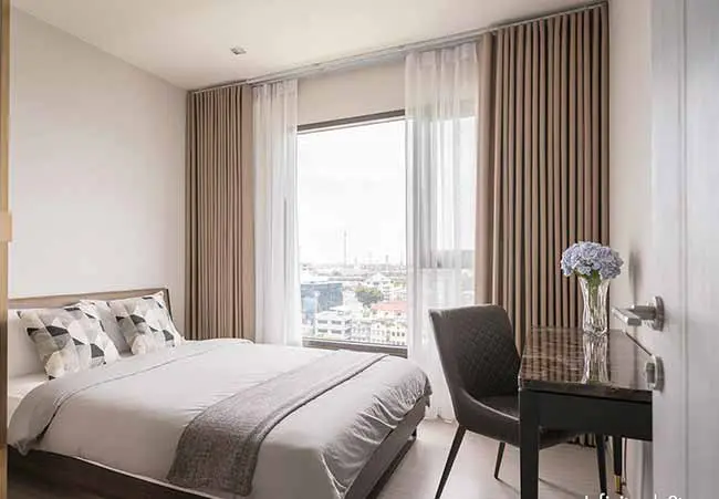 rèm cửa sổ đẹp chung cư tối ưu diện tích và ánh sáng