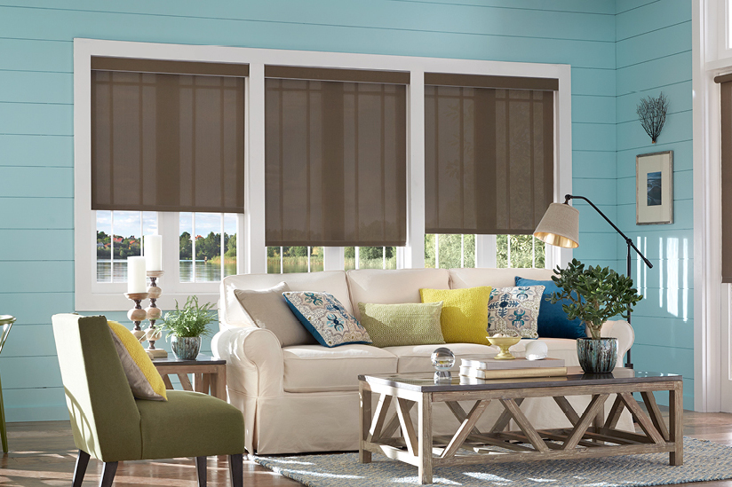 rèm cuốn chống nắng giá rẻ cho căn hộ chung cư