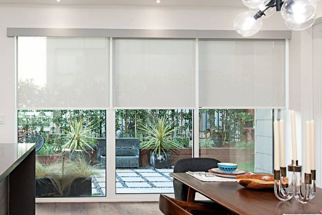 rèm cuốn uv sunscreen tiết kiệm năng lượng cho nhà kính