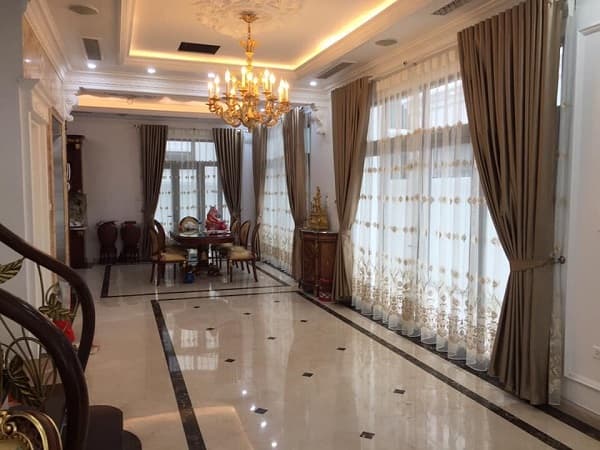 mẫu rèm cửa đẹp luxury sang trọng cho penthouse