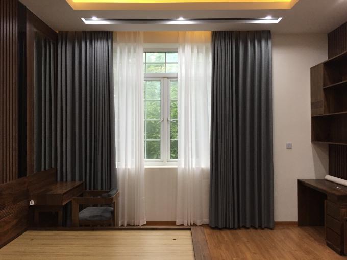 mẫu rèm cửa phong cách hàn quốc mềm mại hiện đại